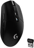 305 LIGHTSPEED Wireless Gaming Mouse, Hero 12K Sensor, 12,000 DPI, Lightweight, 6 Programmable Buttons, 250H Battery Life, On-Board Memory, Pc/Mac - Black