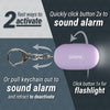 Personal Safety Kit with Pepper Spray and 2-In-1 Personal Alarm with LED Light, 0.54 Fl Oz, 25 Bursts,130Db Alarm, Audible up to 1,250 Feet