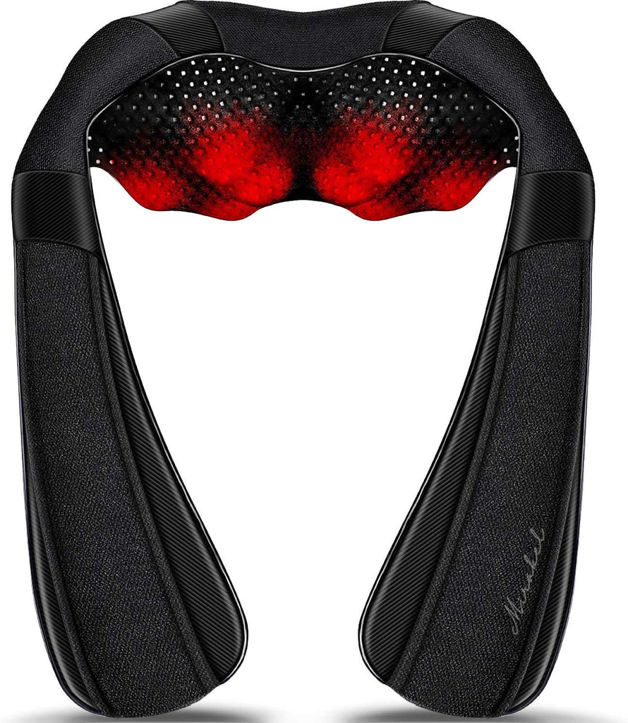 Neck Massager, Shiatsu Back Neck Massager with Heat, Electric Shoulder Massager Pillow for Neck, Back, Shoulder, Foot, Leg, Muscle Pain Relief, Christmas, Fathers, Mothers Day, Birthday Gifts