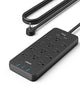 Surge Protector Power Strip (2100J), Anker 12 Outlets with 1 USB C and 2 USB Ports for iPhone