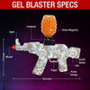 Electric Gel Ball Blaster, High Speed Automatic Splatter Ball Blaster 40000 Gels