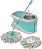 by Milton Mop and Bucket with Wringer Set for Home, 360º Spin Mop and Bucket System with Microﬁber Technology, Height Adjustable Handle, Kitchen Mop Floor Cleaning Prime Spin Mop