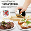 Stainless Steel Garlic Press Rocker Set - Premium Garlic Mincer Garlic Crusher