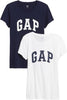 Women'S 2-Pack Classic Logo Tee T-Shirt