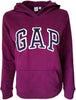 Womens Fleece Arch Logo Pullover Hoodie