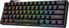 TH61 60% Mechanical Gaming Keyboard,Rgb Backlit Wired Ultra-Compact Mini Mechanical Keyboard Full Keys Programmable Black