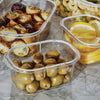 Brilliance Leak-Proof Food Storage Containers with Airtight Lids, Clear